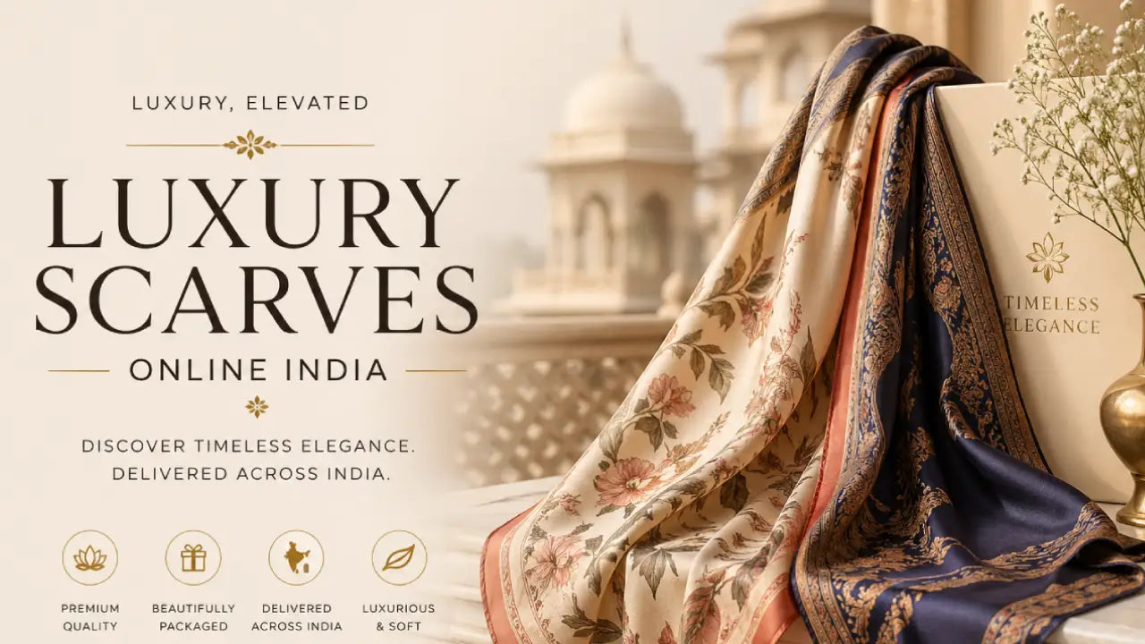 Where to Buy Luxury Scarves Online India Without Compromising Qualit